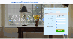 Desktop Screenshot of comparelocaldoubleglazing.co.uk